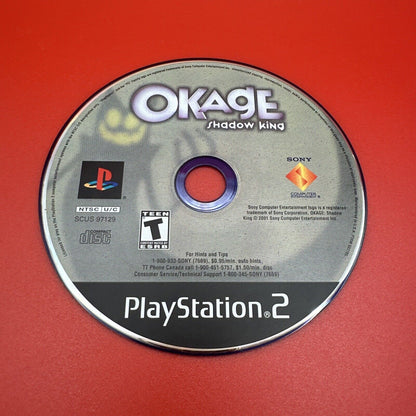 OKAGE Shadow King PS2 Sony PlayStation 2 2001 Disc Only Tested and Works