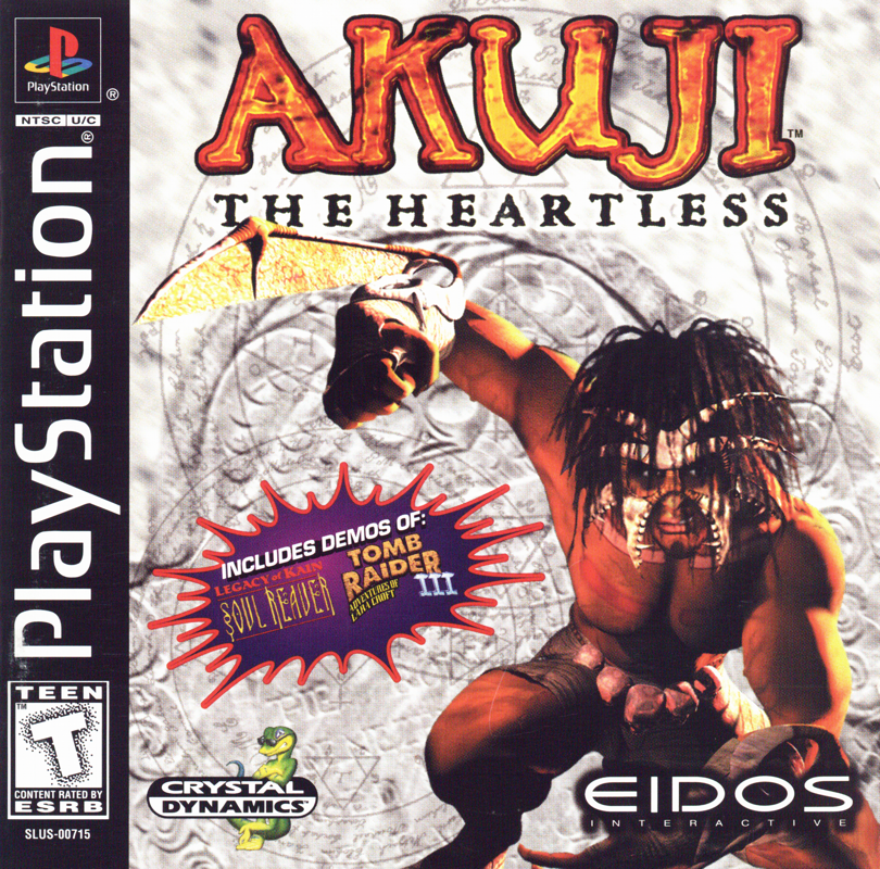 Akuji the Heartless (Sony PlayStation 1, 1998) PS1 Disc Only Tested Works